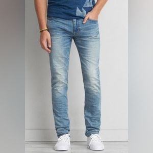 American Eagle Outfitters Extreme Flex Light Wash Jeans
